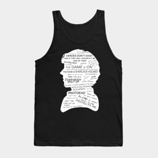 Sherlock Holmes · BBC tv show sherlock Black Tank Top